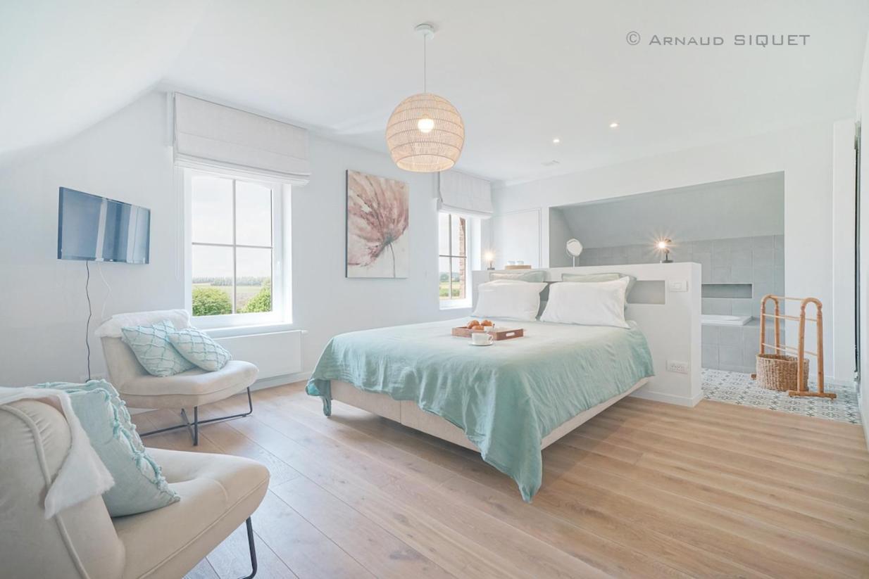 A Coque'Line Bed & Breakfast Frasnes-lez-Anvaing Dış mekan fotoğraf